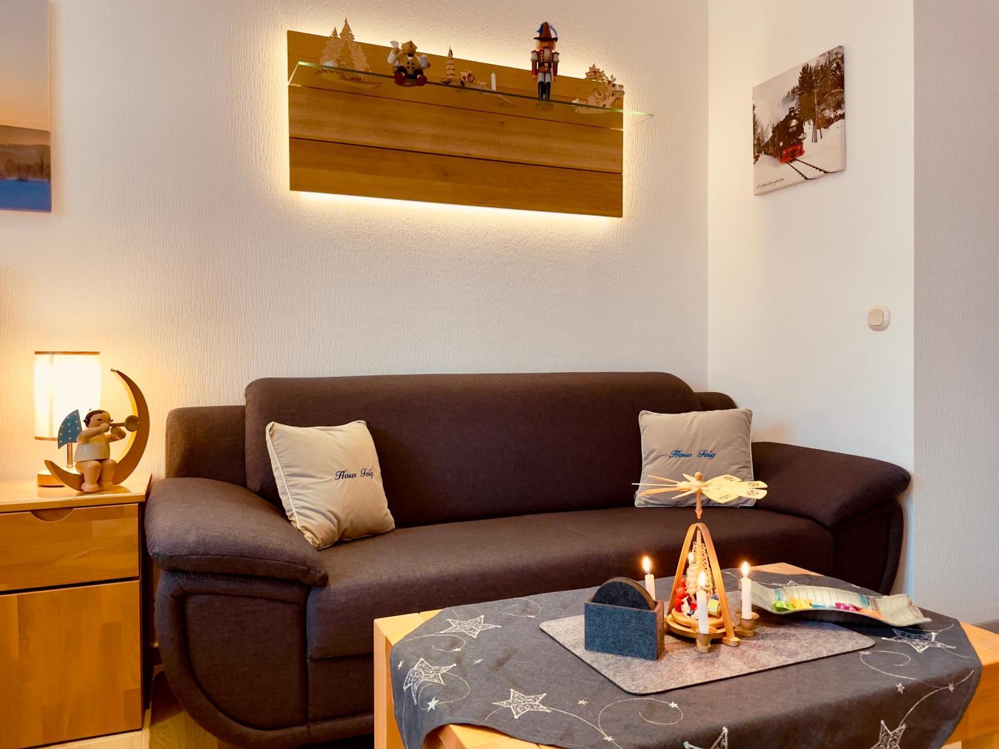 Ferienwohnung Haus Feig Geyer ภายนอก รูปภาพ