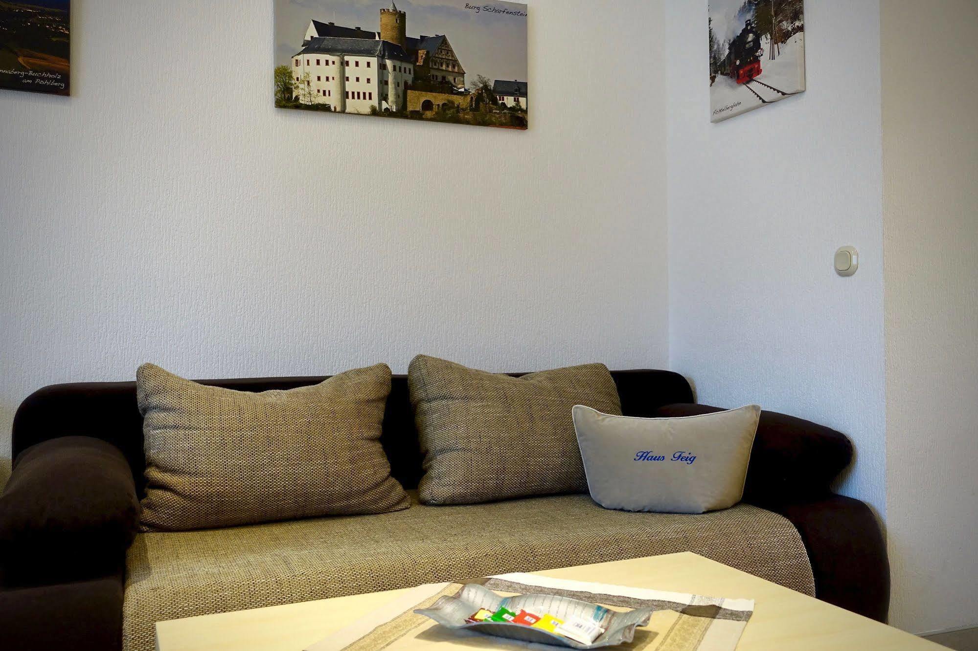 Ferienwohnung Haus Feig Geyer ภายนอก รูปภาพ