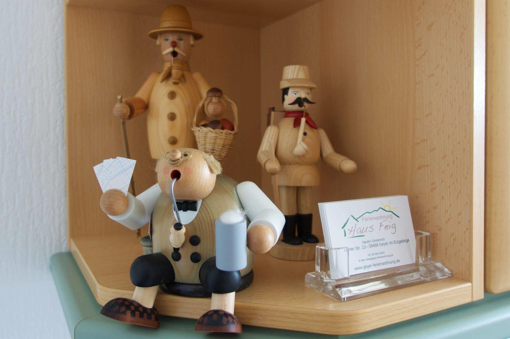 Ferienwohnung Haus Feig Geyer ภายนอก รูปภาพ