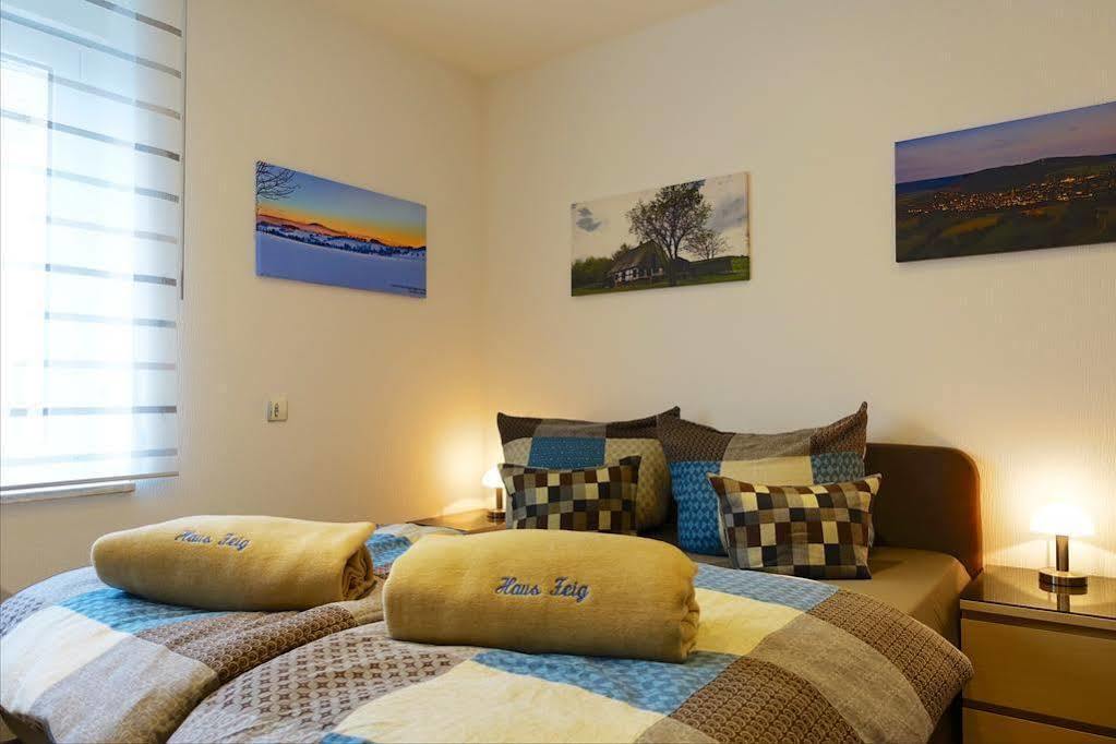 Ferienwohnung Haus Feig Geyer ภายนอก รูปภาพ